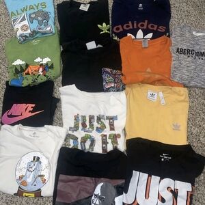 Nike, Jordan, Adidas, Abercrombie Boys T-shirt Lot